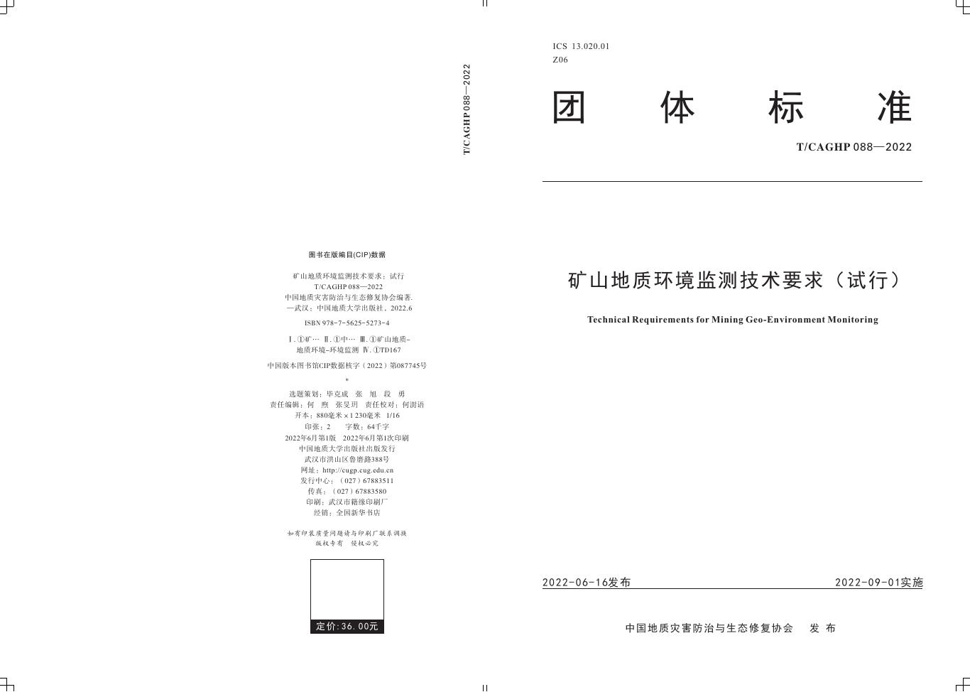 T/CAGHP 088-2022 标准预览
