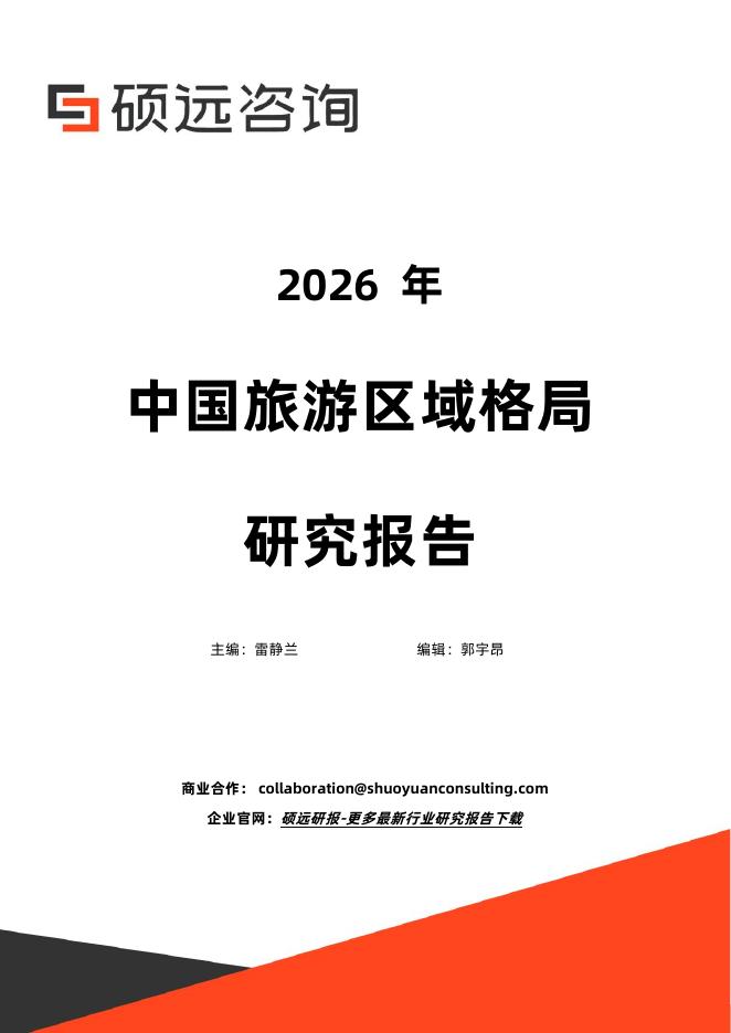 硕远咨询：2026年中国旅游区域格局研究报告海报