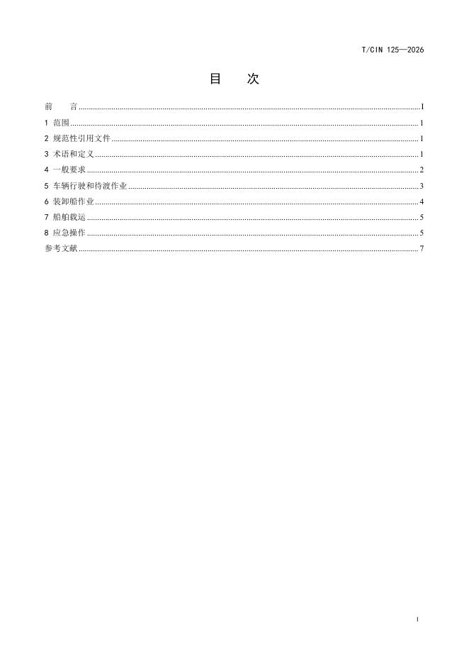T/CIN 125-2026 标准预览