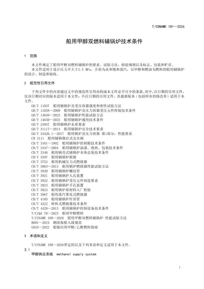T/CSNAME 181-2026 标准预览
