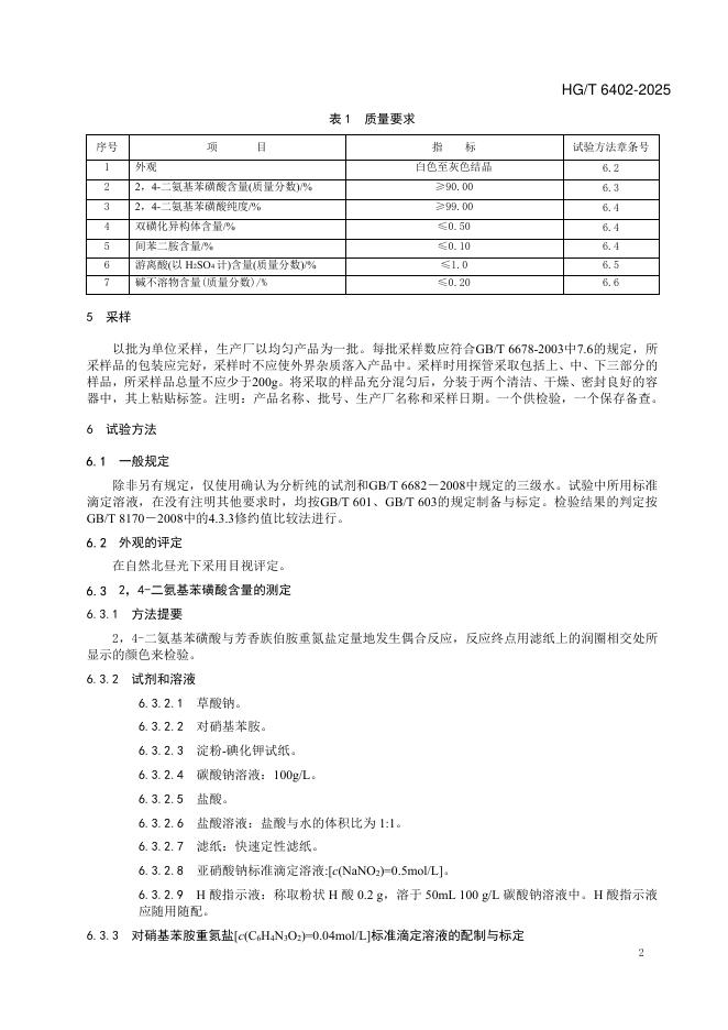 HG/T 6402-2025 标准预览