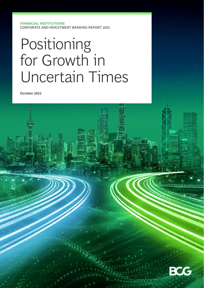 BCG波士顿咨询：2025年企业和投资银行报告（英文版）海报