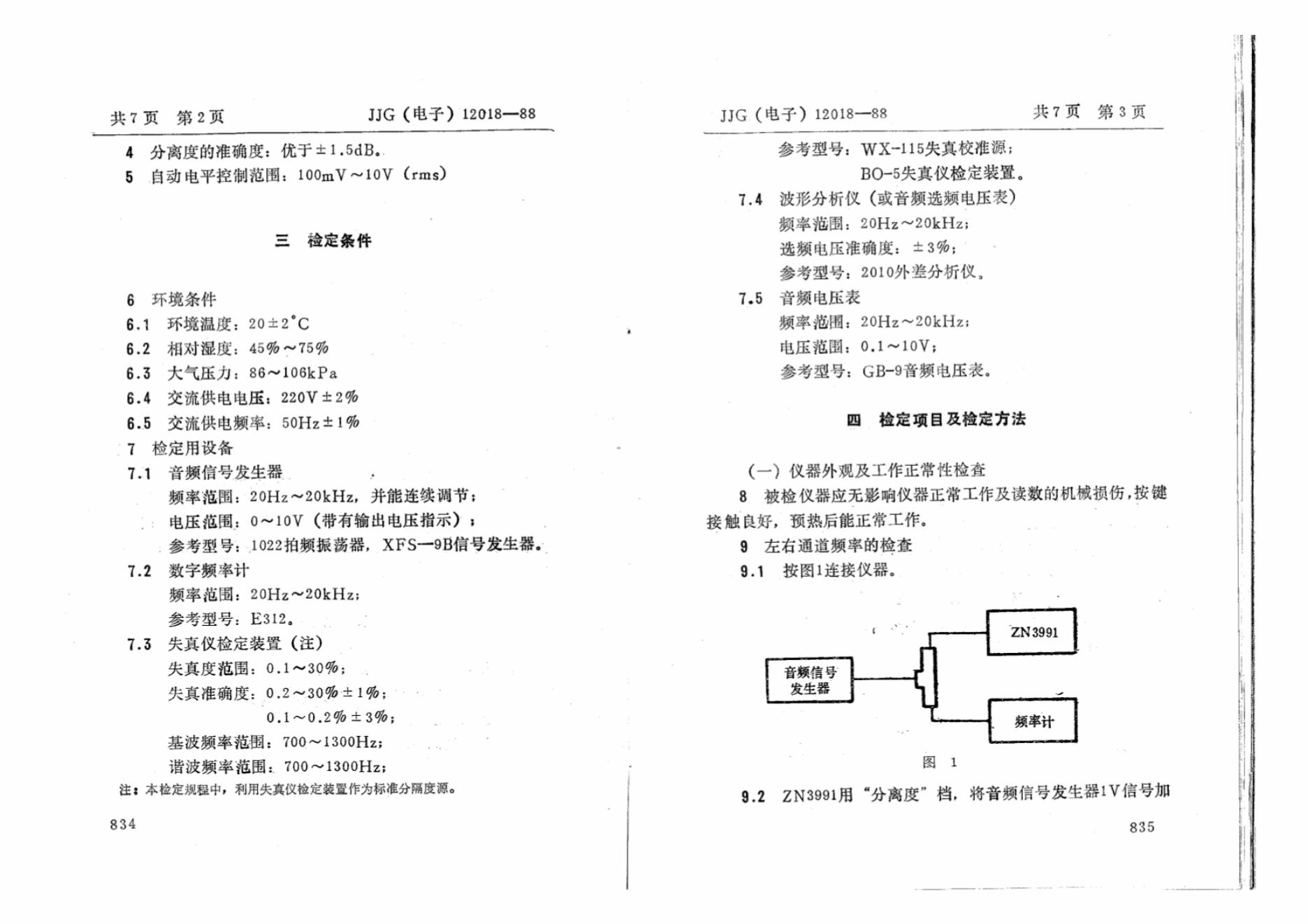 JJG（电子）12018-1988 标准预览