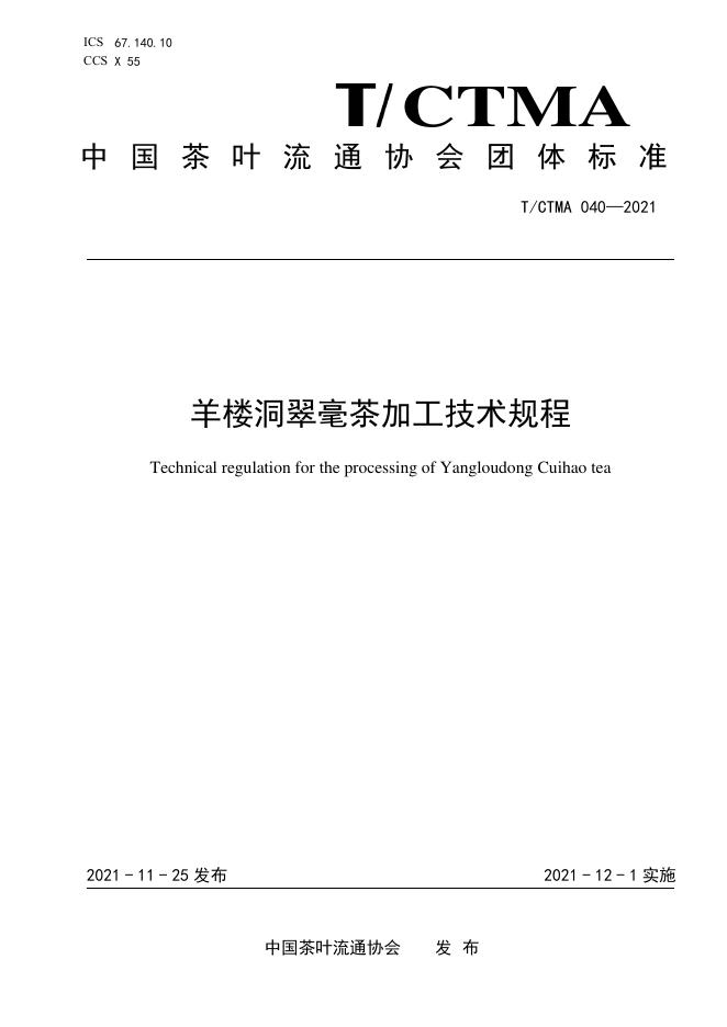 T/CTMA 040-2021 标准预览