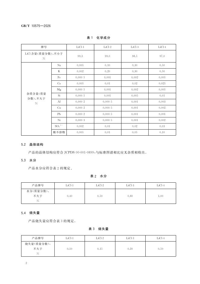 GB/T 10575-2026 Chinese PDF preview page 4