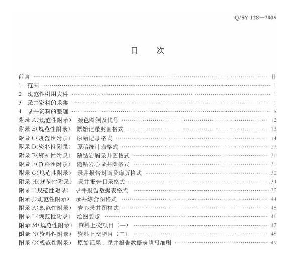 Q/SY 128-2005 标准预览