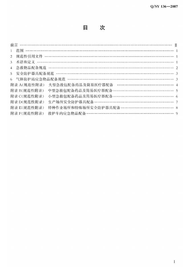 Q/SY 136-2007 标准预览