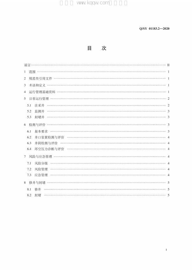 Q/SY 01183.2-2020 标准预览