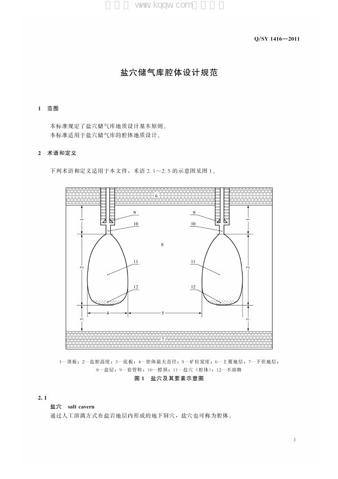 Q/SY 1416-2011 标准预览