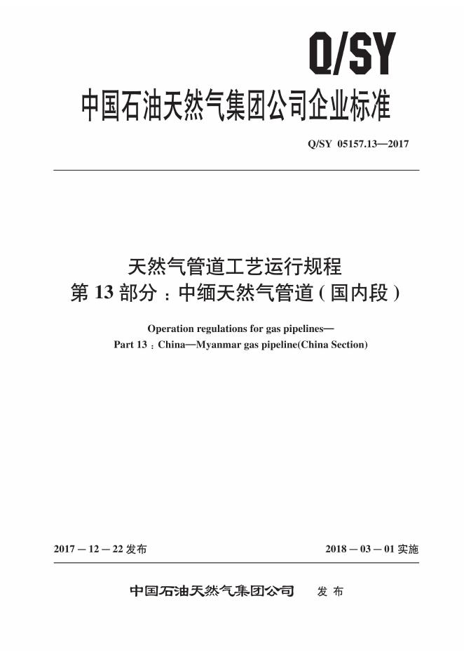 Q/SY 05157.13-2017 标准预览
