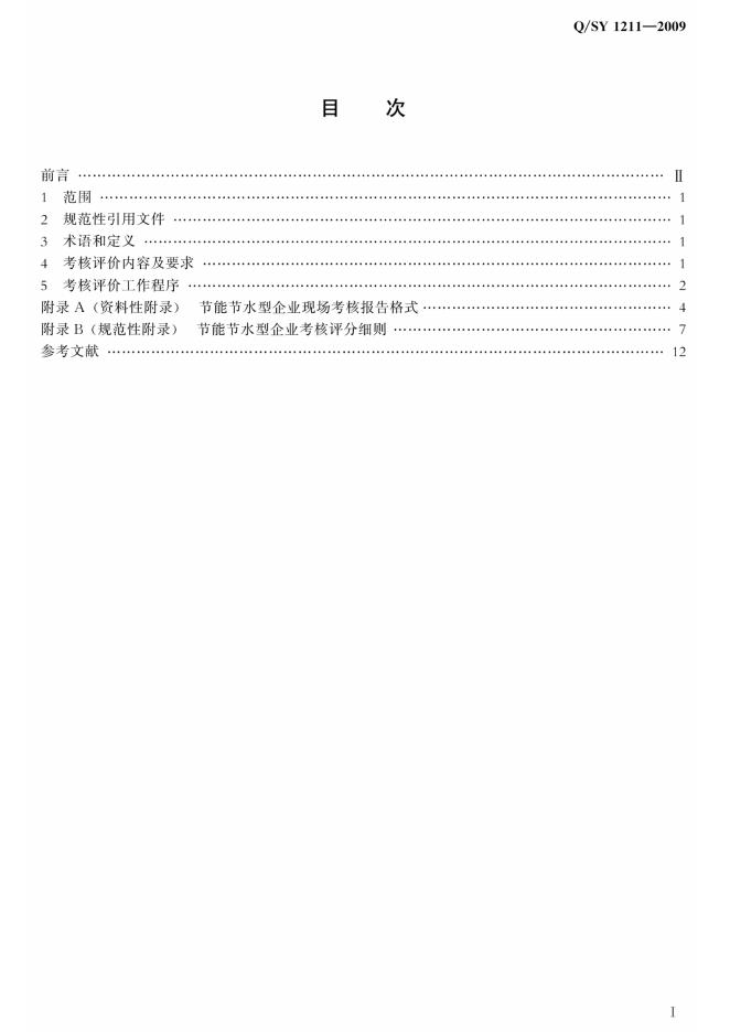 Q/SY 1211-2009 标准预览