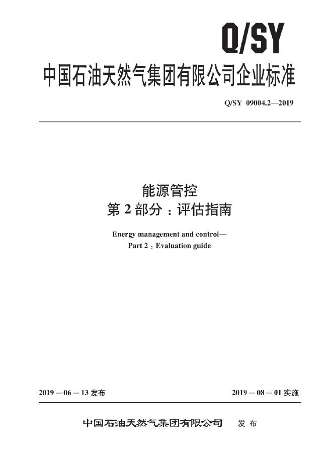 Q/SY 09004.2-2019 标准预览