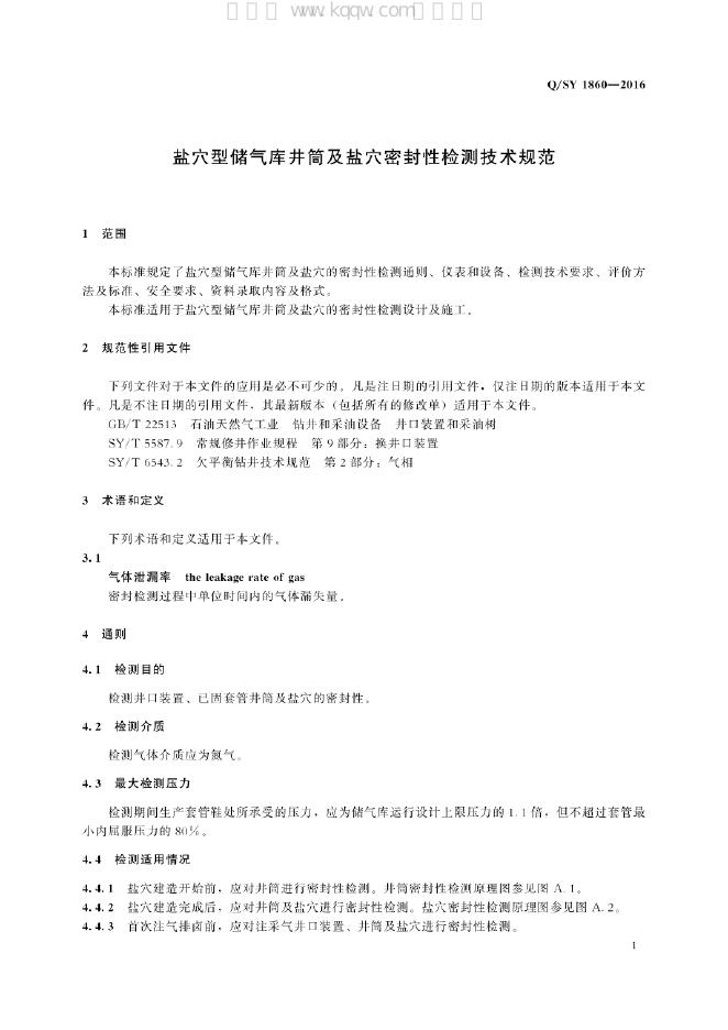 Q/SY 01860-2021 标准预览