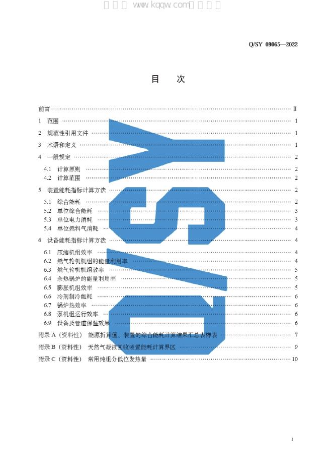 Q/SY 09065-2022 标准预览