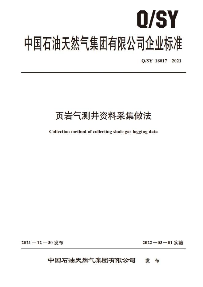 Q/SY 16017-2021 标准预览