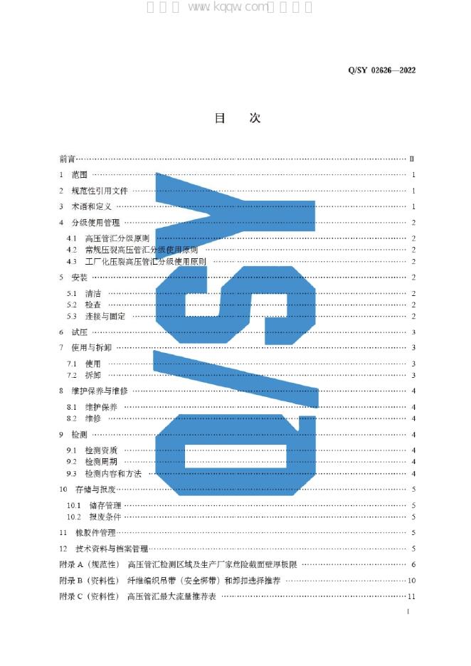 Q/SY 02626-2022 标准预览