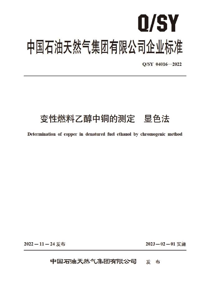 Q/SY 04016-2022 标准预览
