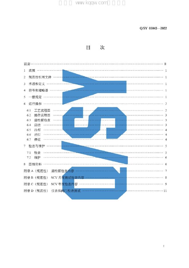 Q/SY 05043-2022 标准预览