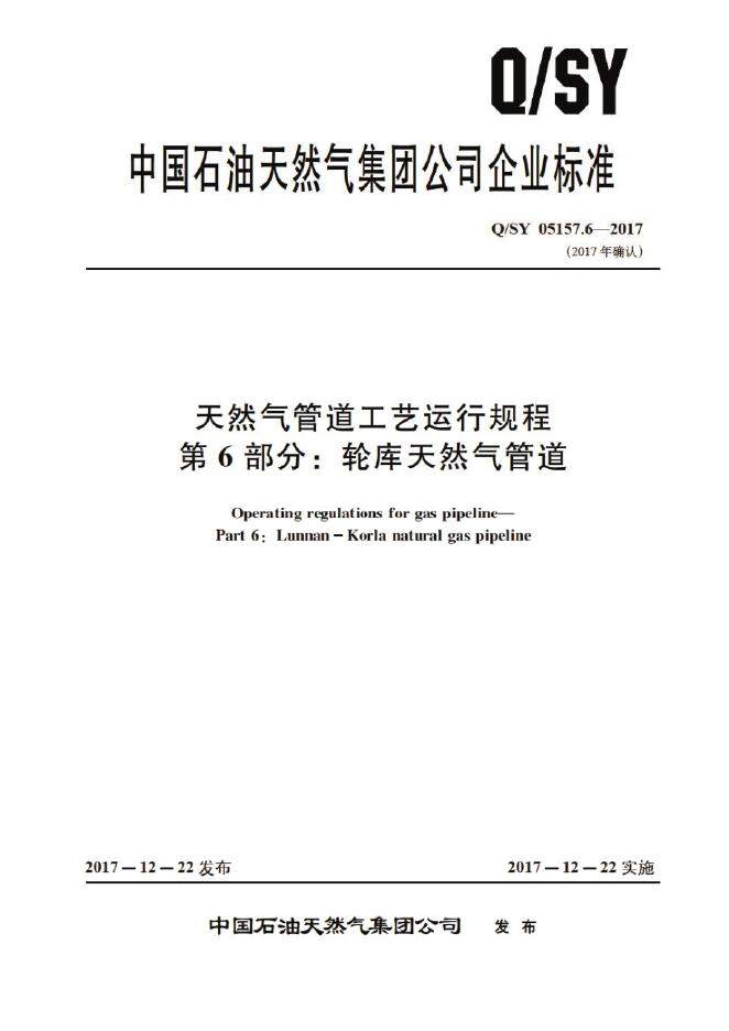 Q/SY 05157.6-2017 标准预览