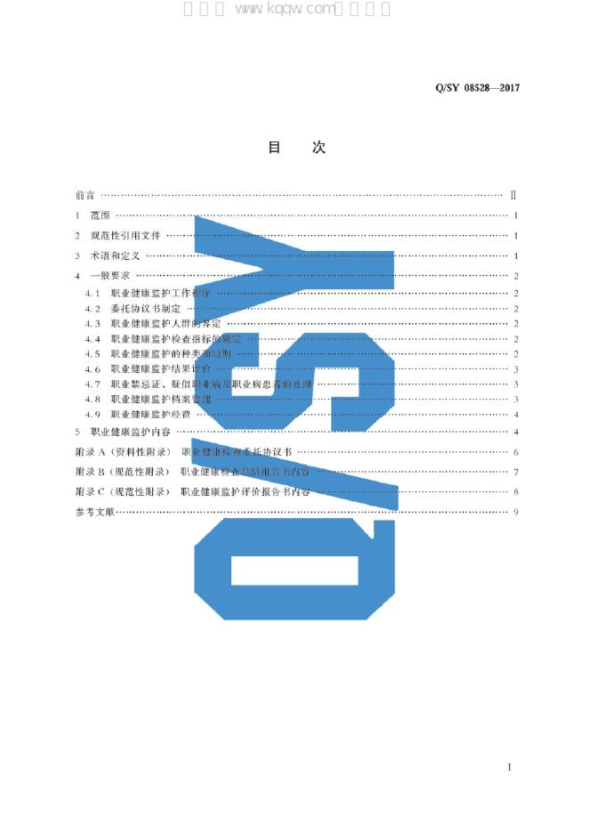 Q/SY 08528-2017 标准预览