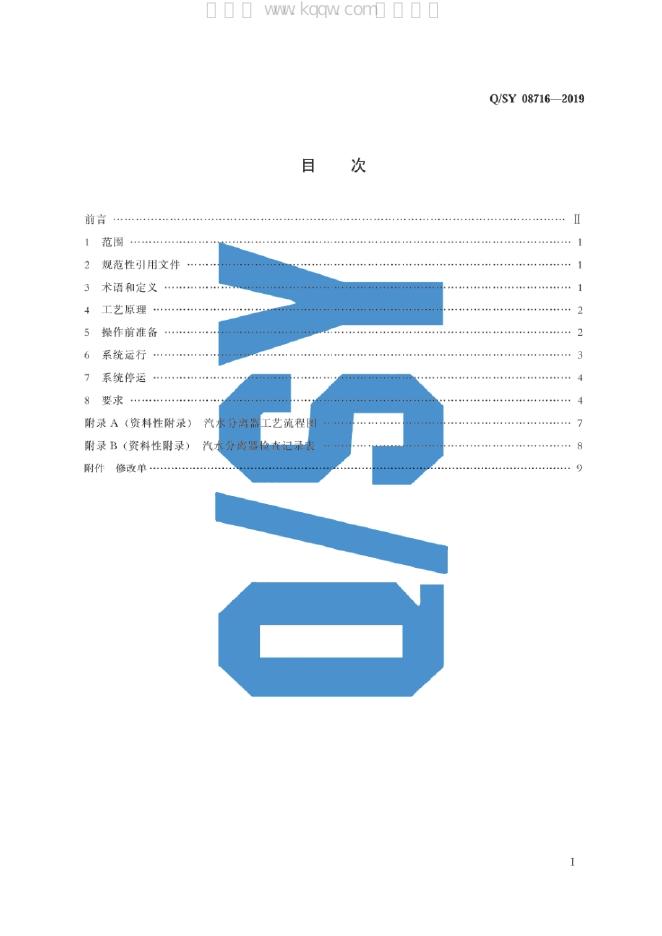 Q/SY 08716-2019 标准预览