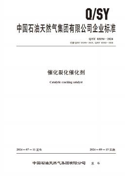 Q/SY 03194-2024 标准预览