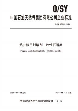 Q/SY 17014-2024 标准预览