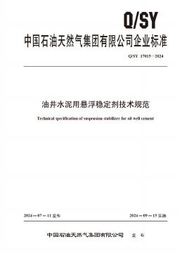 Q/SY 17015-2024 标准预览