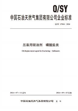 Q/SY 17016-2024 标准预览
