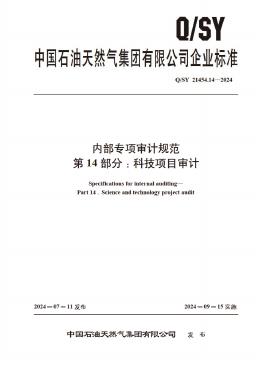 Q/SY 21454.14-2024 标准预览