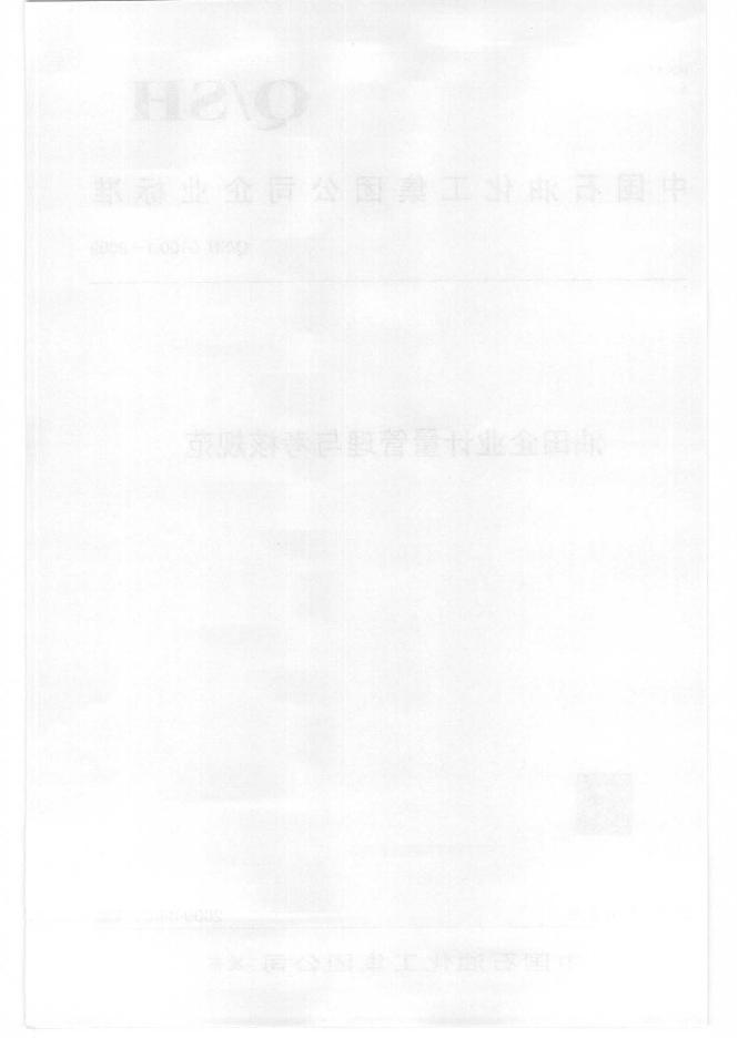 Q/SH 0100.1-2009 标准预览