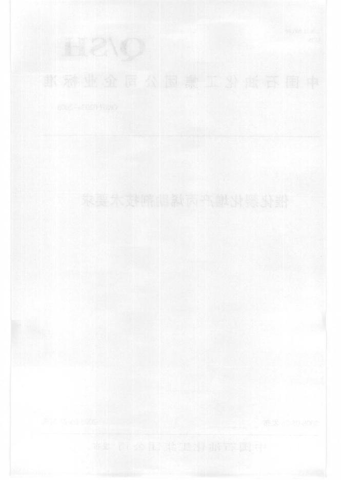 Q/SH 0203-2008 标准预览