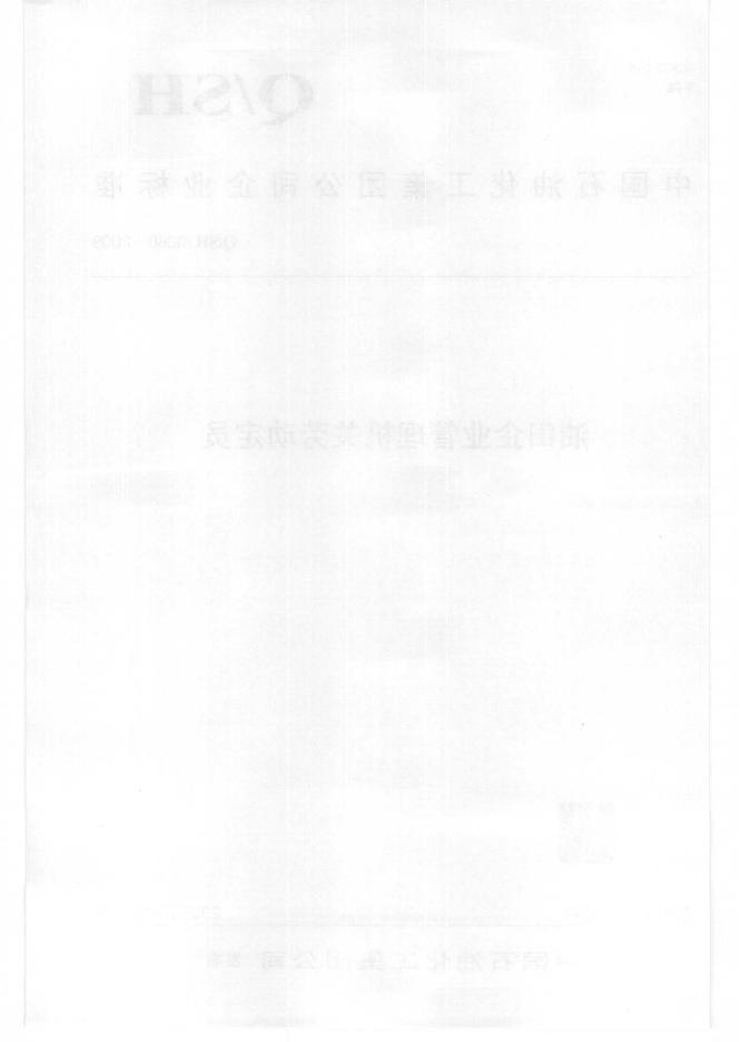 Q/SH 0286-2009 标准预览
