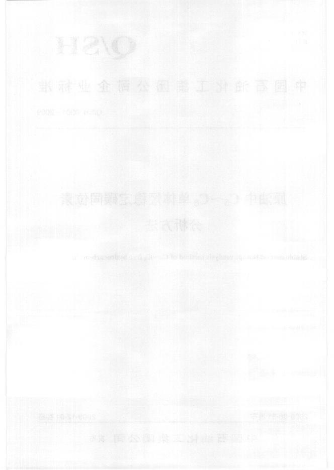 Q/SH 0301-2009 标准预览