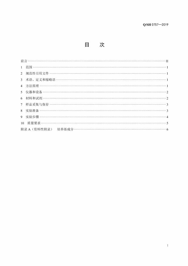 Q/SH 0757-2019 标准预览