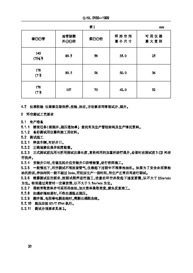 Q/SL 0150-1999 标准预览