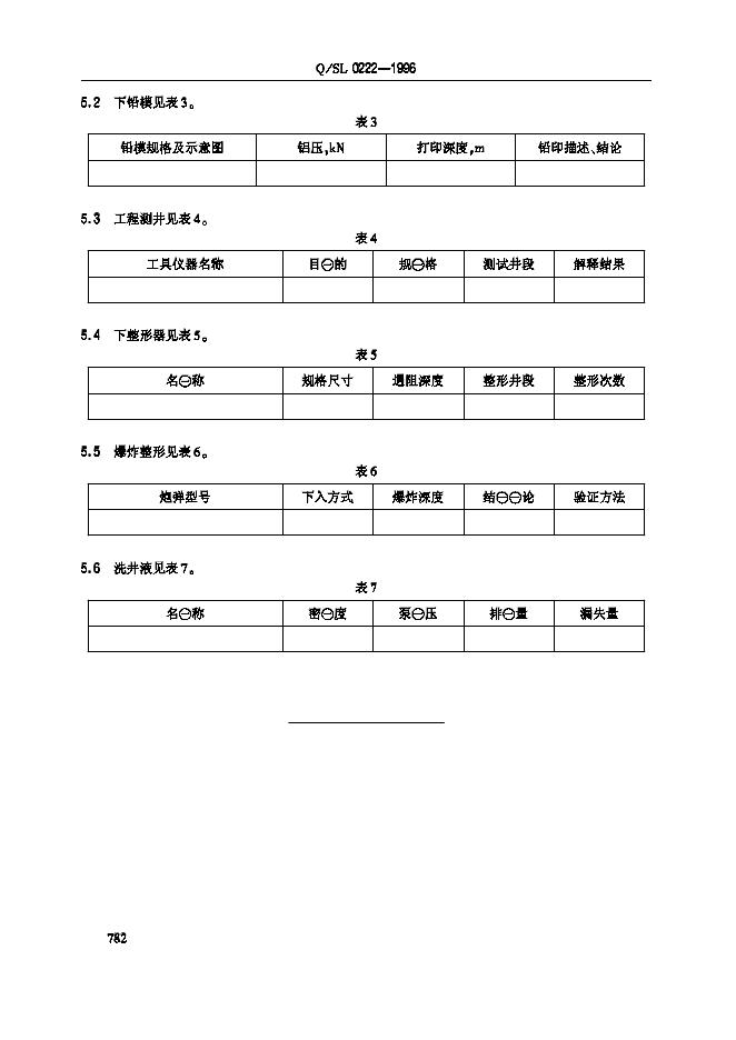 Q/SL 0222-1996 标准预览