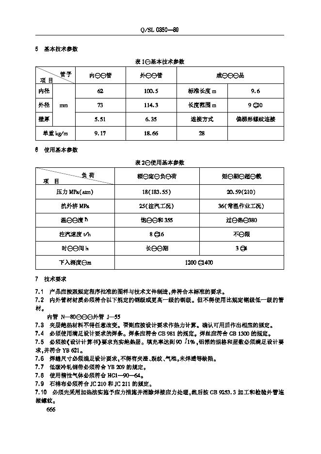 Q/SL 0350-1989 标准预览