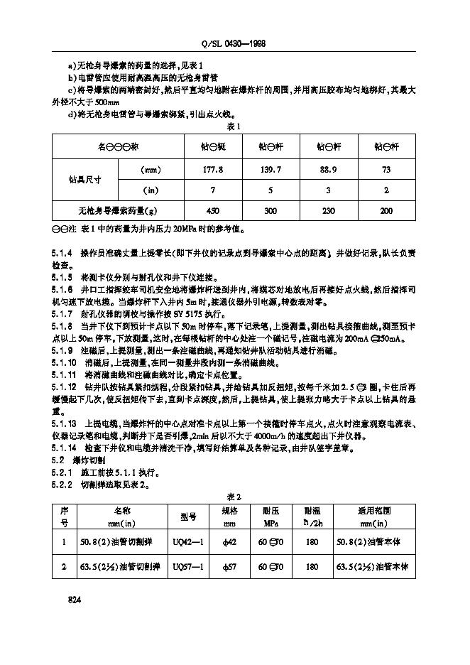 Q/SL 0430-1998 标准预览