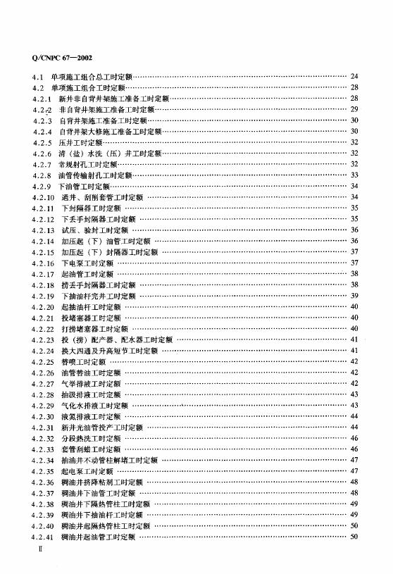 Q/CNPC 67-2002 标准预览