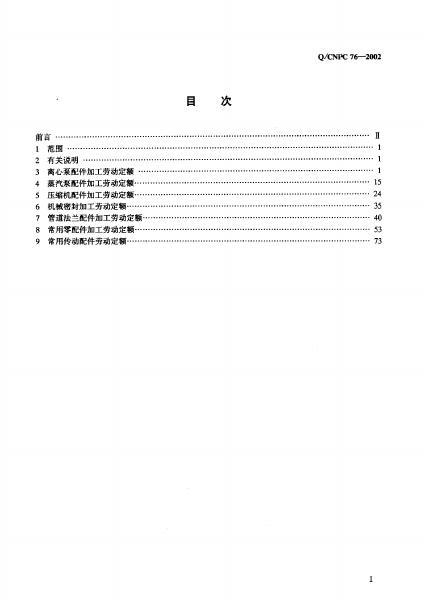 Q/CNPC 76-2002 标准预览