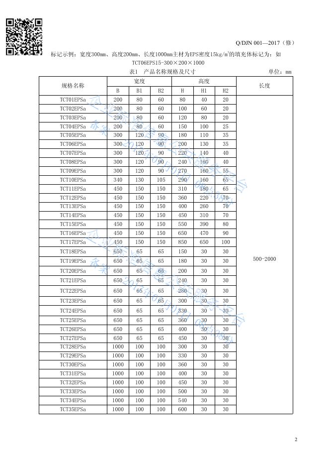 Q/DJN 001-2017(修) 标准预览
