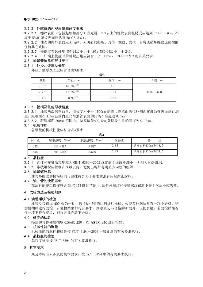Q/SH1020 1732-2006 标准预览