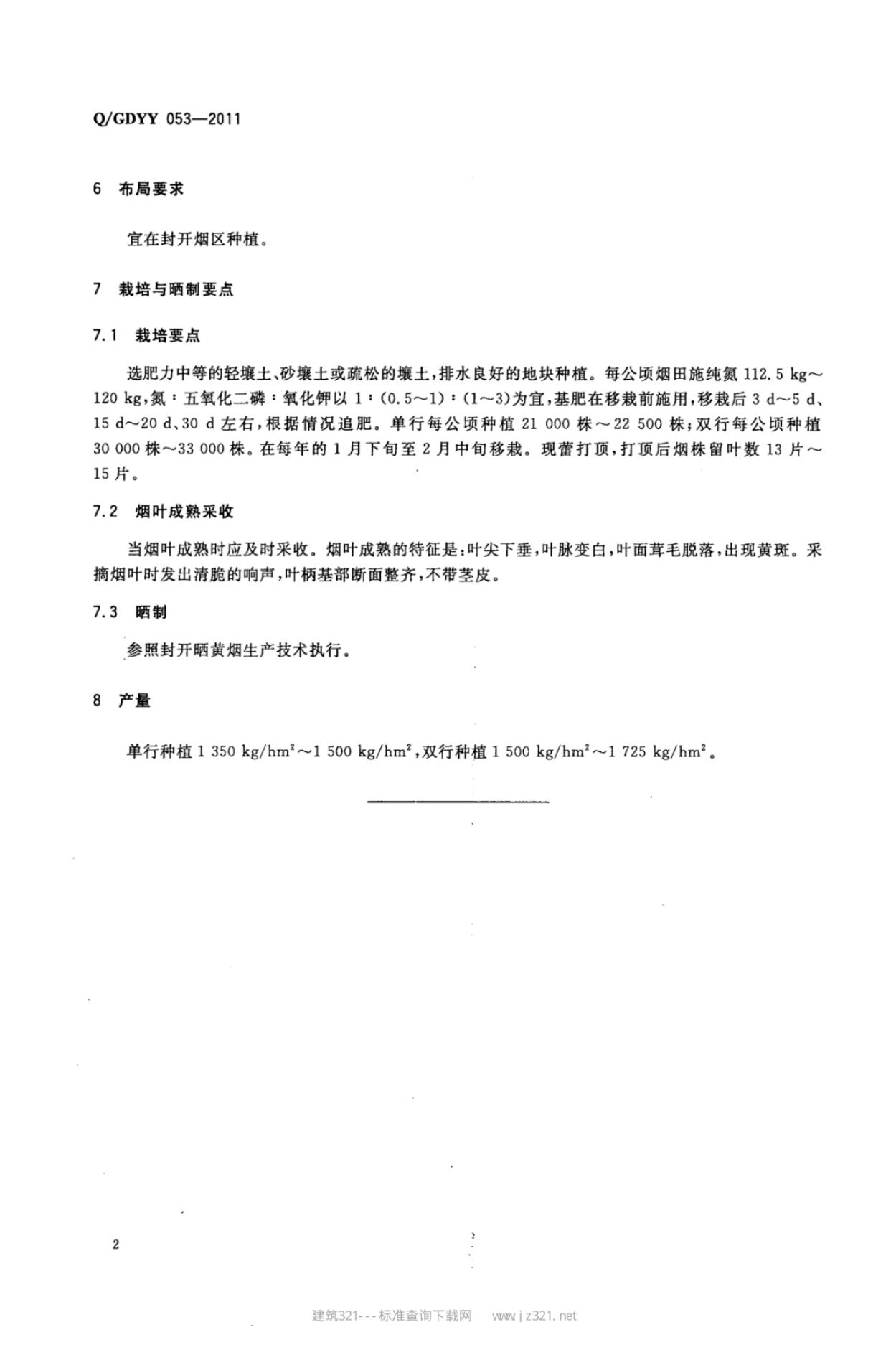 Q/GDYY 053-2011 标准预览