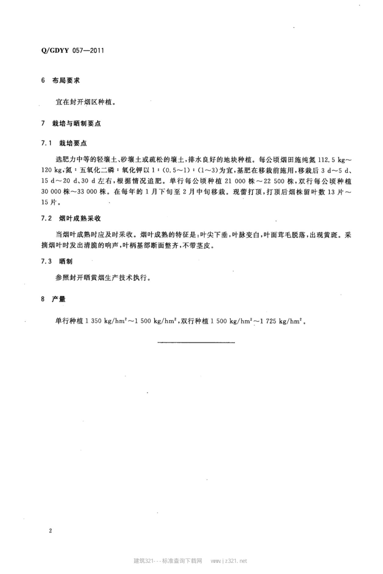 Q/GDYY 057-2011 标准预览