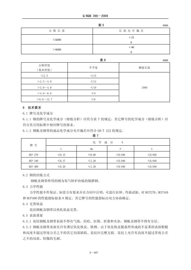 Q/BQB 390-2009 标准预览