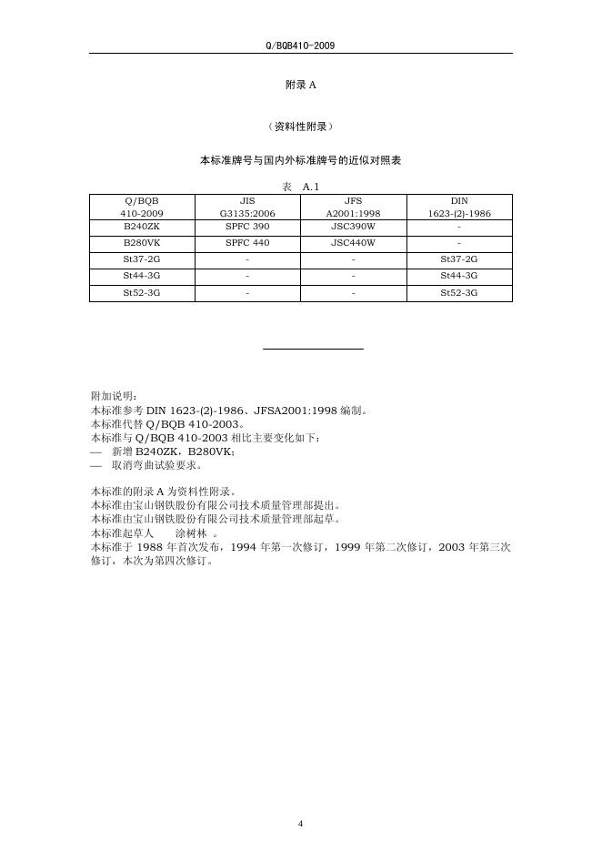 Q/BQB 410-2009 标准预览