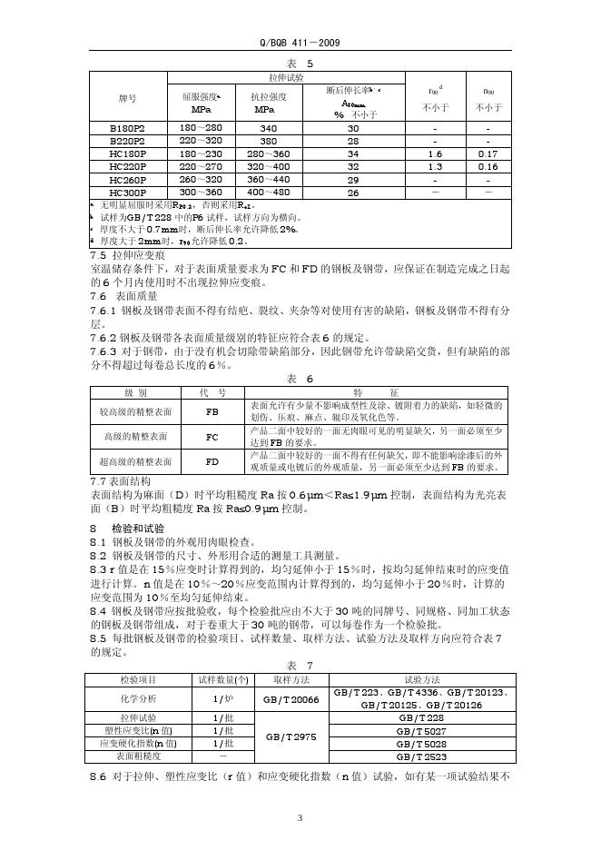Q/BQB 411-2009 标准预览