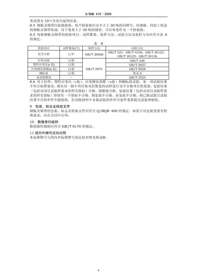 Q/BQB 416-2009 标准预览