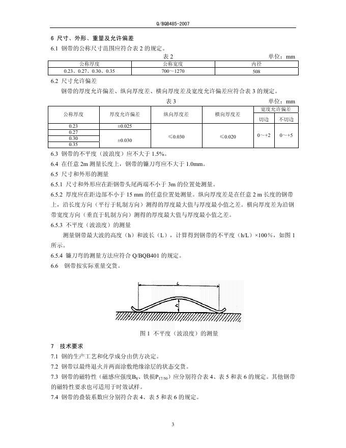 Q/BQB 485-2007 标准预览